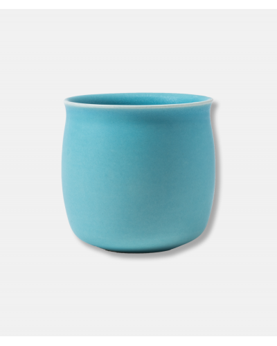 Alev Vase 01 Azure Blue